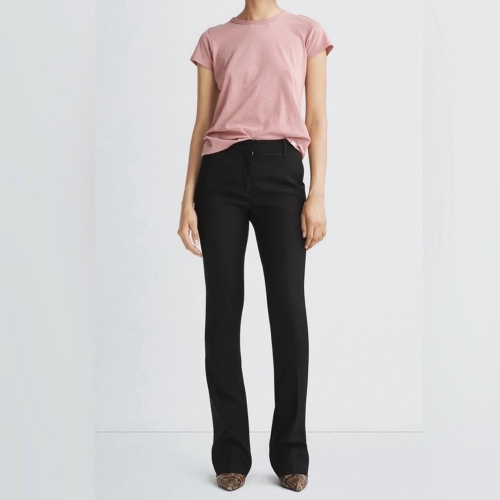 rag & bone Slub Tee Tshirt Pink Dusty Pink Crewneck Short Sleeve SZ L